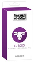 24 stk. Secura - El Toro Kondomer