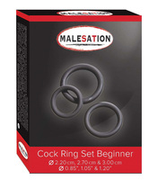 Malesation - Cock Ring Set Beginner 3 stk